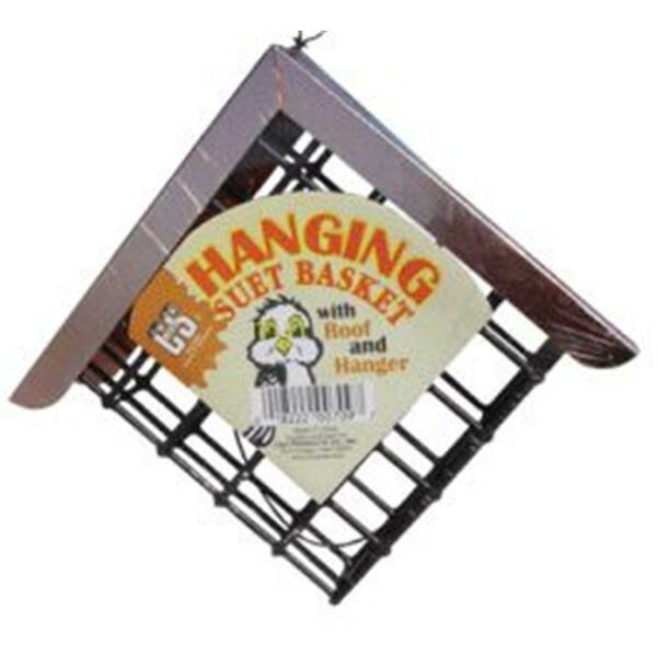 C & S Products Co C & S PRODUCTS Hanging Suet Basket with Roof 428163